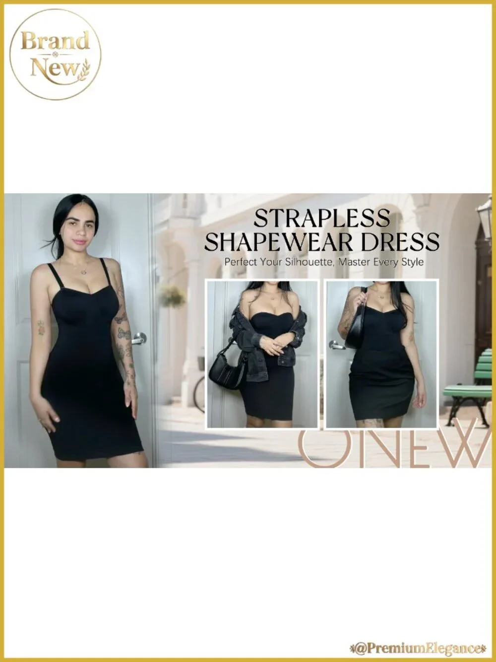 N/A seamless strapless